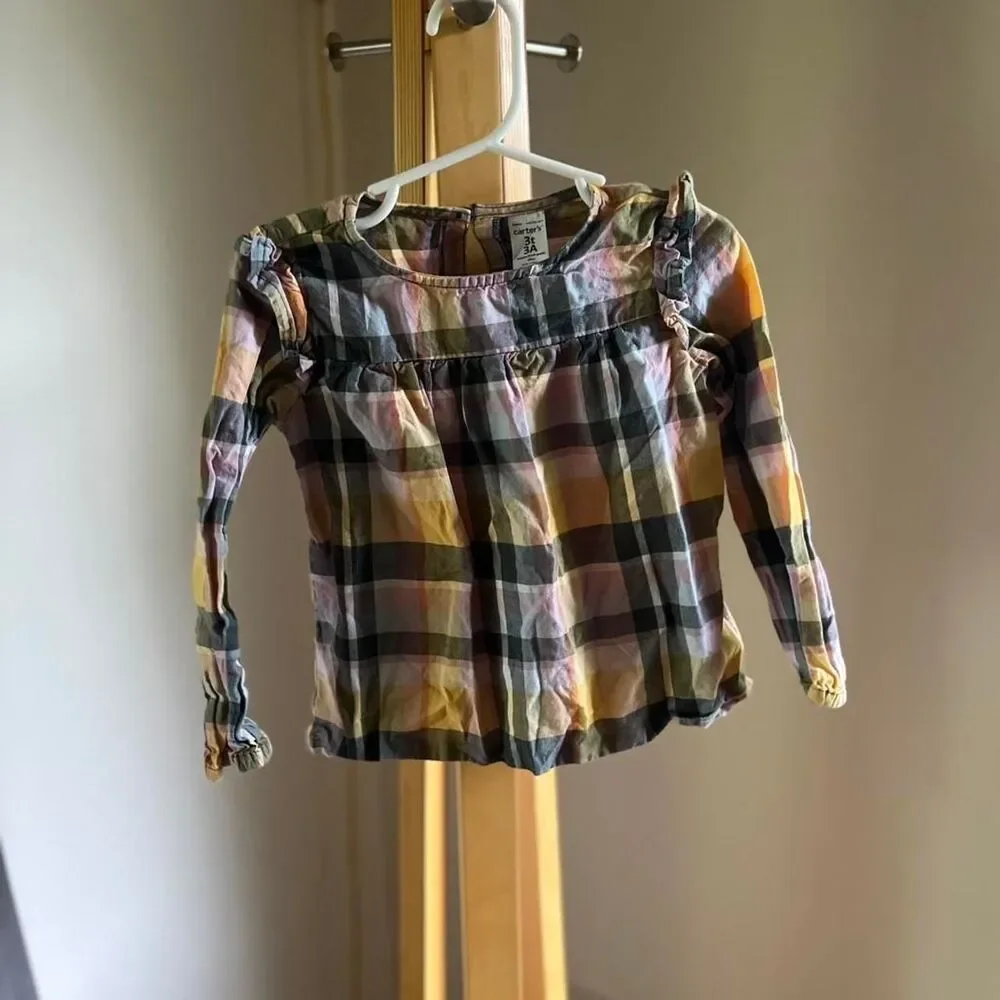 Carter's Toddler Plaid Shirt